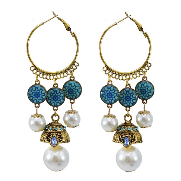 turkey boho vintage imitation pearl beads tassel pendant dangle earrings indian jhumka hoop earrings for women party jewelry, Silver
turkey boho vintage imitation pearl beads tassel pendant dangle earrings indian jhumka hoop earrings for women party jewelry, Silver