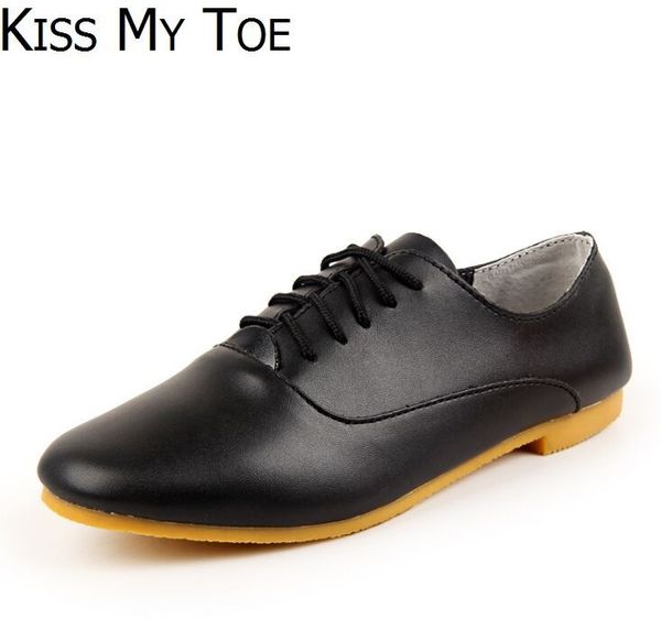 fashion 2019 korean simple genuine leather casual breathable shoes for women flat ladies trainers chaussure femme zapatos mujer, Black
fashion 2019 korean simple genuine leather casual breathable shoes for women flat ladies trainers chaussure femme zapatos mujer, Black
