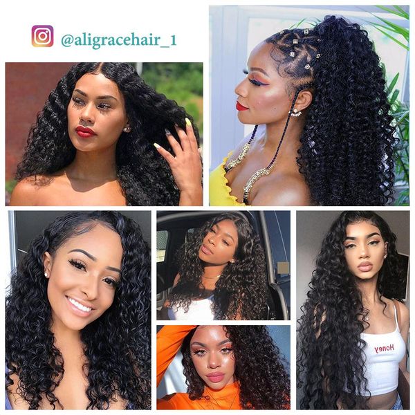 hair malaysian curly human hair bundles with closure middle/three part lace 3 bundles with closure remy hair, Black
hair malaysian curly human hair bundles with closure middle/three part lace 3 bundles with closure remy hair, Black