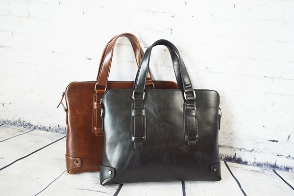 retro solid color business casual men's shoulder bag slung briefcase computer bags cj191201
retro solid color business casual men's shoulder bag slung briefcase computer bags cj191201