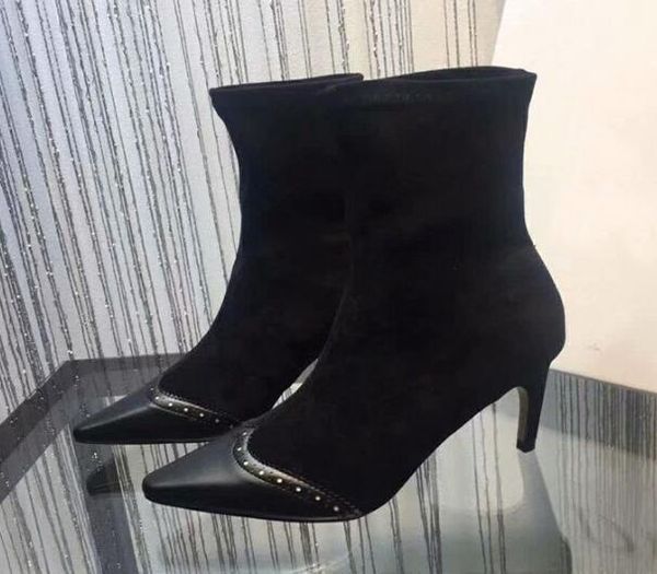luxury new womens high heel 6.5cm winter snow knight shoes suede leather boots size 35-40, Black
luxury new womens high heel 6.5cm winter snow knight shoes suede leather boots size 35-40, Black