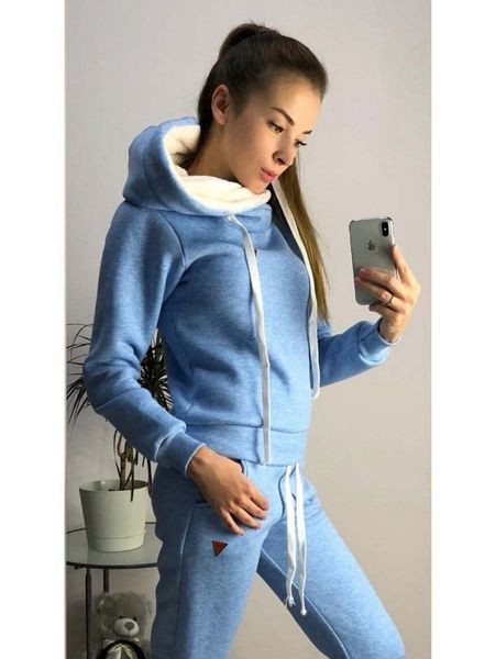 женщины зима осень спортивные костюмы руна hoodies брюки 2pcs одежда комплекты slim fit повседневная одежда, Gray
женщины зима осень спортивные костюмы руна hoodies брюки 2pcs одежда комплекты slim fit повседневная одежда, Gray