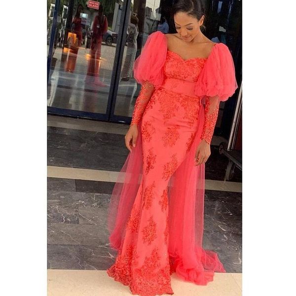 long sleeve mermaid formal evening dress with cape lace appliques sweetheart prom dresses plus size gowns, Black;red
long sleeve mermaid formal evening dress with cape lace appliques sweetheart prom dresses plus size gowns, Black;red