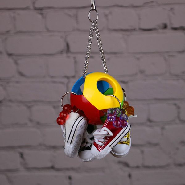 parrot the ball ball sneakers gnaw toys parrot toys chew toys string