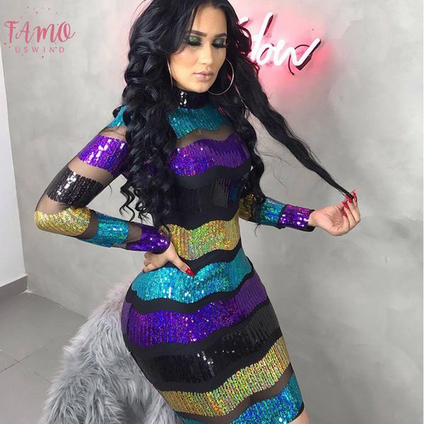 mesh sheer twill striped sequin dress women turtleneck long sleeve bodycon mini dress elegant club sparkly party dresses vestidos, Black;gray
mesh sheer twill striped sequin dress women turtleneck long sleeve bodycon mini dress elegant club sparkly party dresses vestidos, Black;gray
