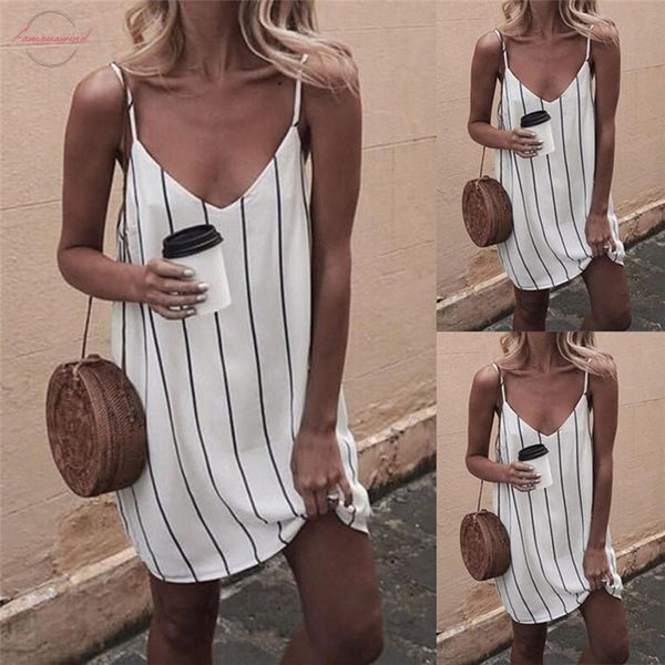summer dress women striped white dress vintage woman elegant bohemian beach party dress sleeveless sundress a20, Black;gray
summer dress women striped white dress vintage woman elegant bohemian beach party dress sleeveless sundress a20, Black;gray