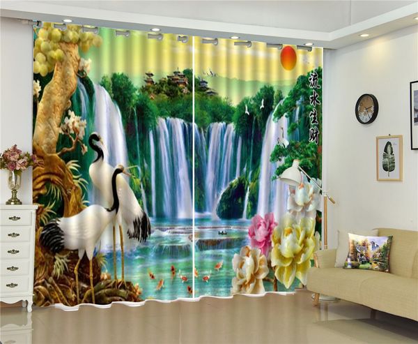 3d curtain delicate peony large waterfall beautiful crane 3d landscape curtains living room bedroom beautiful practical blackout curtains
3d curtain delicate peony large waterfall beautiful crane 3d landscape curtains living room bedroom beautiful practical blackout curtains