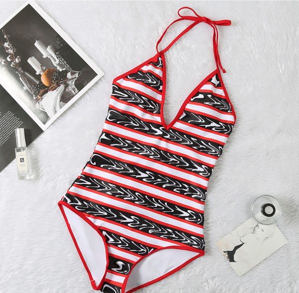 Designer women's swimwear fashion explosion swimsuit letters deep V European and American sexy one-piece swimsuit women's wholesale-2
Designer women's swimwear fashion explosion swimsuit letters deep V European and American sexy one-piece swimsuit women's wholesale-2