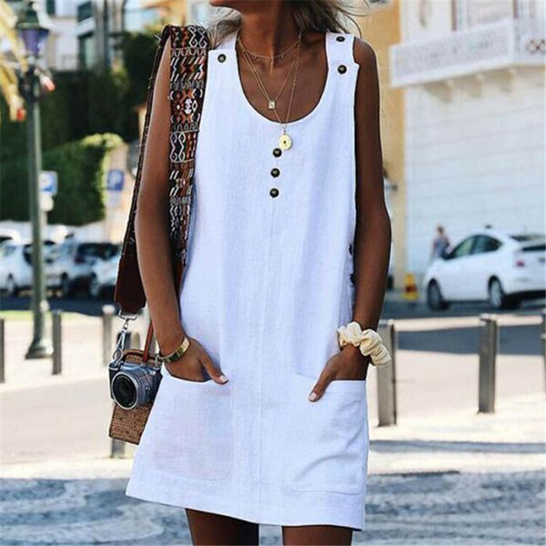 women summer sleeveless dress solid color casual bodycon party evening short mini dress ladies elegant dresses vestidos, Black;gray
women summer sleeveless dress solid color casual bodycon party evening short mini dress ladies elegant dresses vestidos, Black;gray