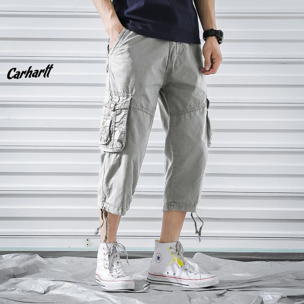 2020 new arrival summer cargo pants men homme cargo pants streetwear men's multi pockets loose men, Black
2020 new arrival summer cargo pants men homme cargo pants streetwear men's multi pockets loose men, Black