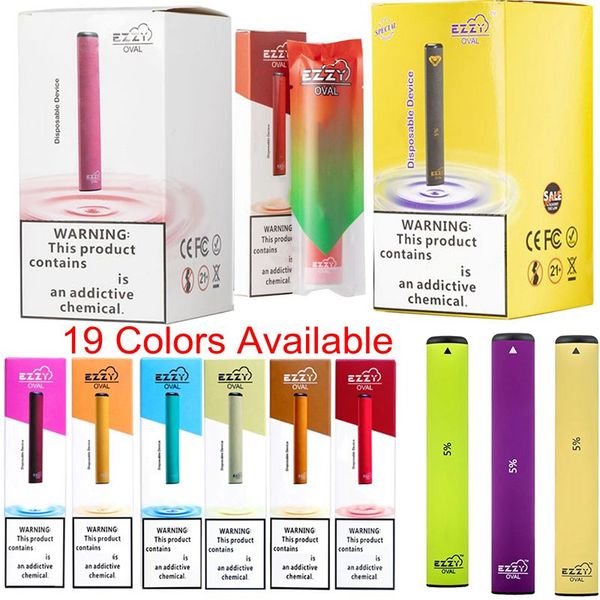 Новый Ezzy OVAL Одноразовые устройства Pod Vape ручки 19 цветов Емкость 1,3 мл Starter Kits 280mAh Аккумулятор разряжен Ezzy Овал E сигареты
Новый Ezzy OVAL Одноразовые устройства Pod Vape ручки 19 цветов Емкость 1,3 мл Starter Kits 280mAh Аккумулятор разряжен Ezzy Овал E сигареты