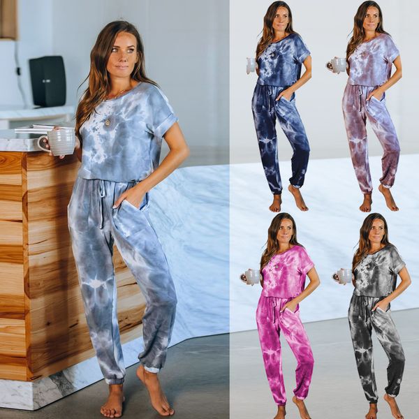 spot female 2020 explosion models tie-dye street casual pants short-sleeved round neck t-shirt suit comfortable jumpsuit, Black;white
spot female 2020 explosion models tie-dye street casual pants short-sleeved round neck t-shirt suit comfortable jumpsuit, Black;white