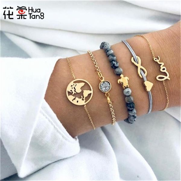 huatang bohemian gold chain bracelet map turtle bracelet crystal heart bracelets bangle set for women jewelry 6536, Black
huatang bohemian gold chain bracelet map turtle bracelet crystal heart bracelets bangle set for women jewelry 6536, Black