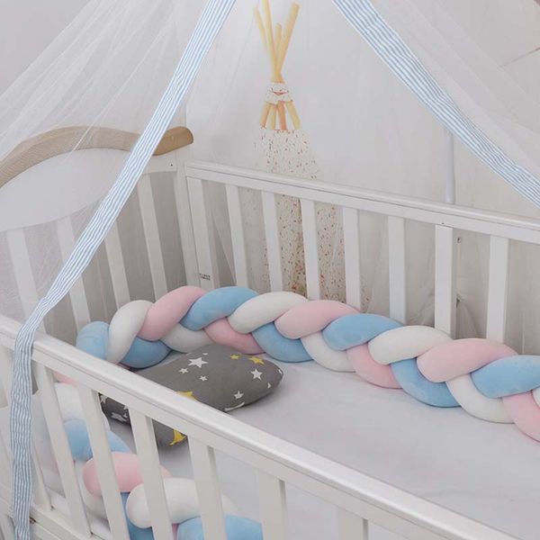 300cmbaby bumper bed braid knot pillow cushion bumper for infant kids crib protector cot room decor anti-collision
300cmbaby bumper bed braid knot pillow cushion bumper for infant kids crib protector cot room decor anti-collision