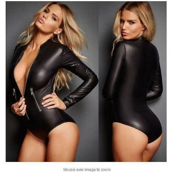 pu long sleeve jumpsuit for women 2019 black bodysuit rompers womens jumpsuit, Black;white
pu long sleeve jumpsuit for women 2019 black bodysuit rompers womens jumpsuit, Black;white