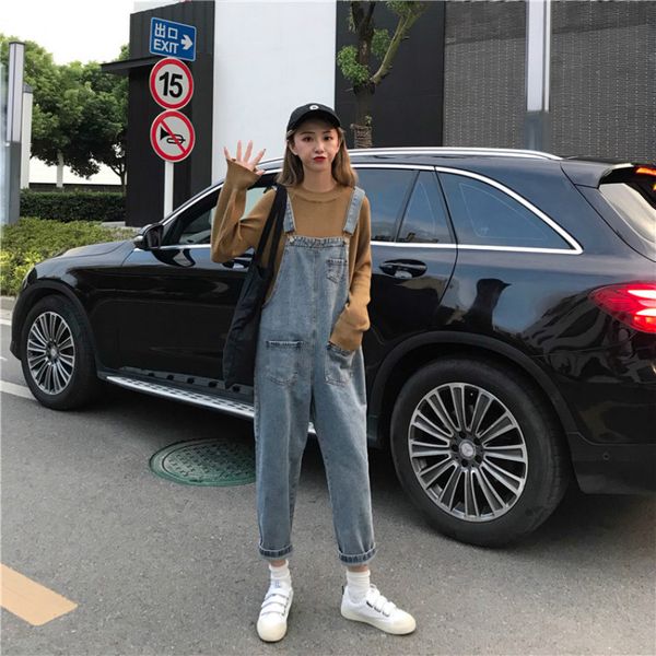 2019 spring fashion jumpsuit overalls for women clothes korean streetwear casual cute high waist jeans long denim jumpsuit lw320, Blue
2019 spring fashion jumpsuit overalls for women clothes korean streetwear casual cute high waist jeans long denim jumpsuit lw320, Blue