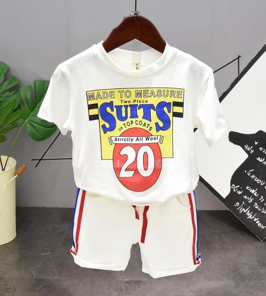 toddler boys clothes kids clothes summer boys t shirt + shorts casual kids tracksuit clothing set 2-7 years, White
toddler boys clothes kids clothes summer boys t shirt + shorts casual kids tracksuit clothing set 2-7 years, White
