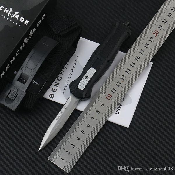 Benchmade Mini Infidel двойного действия Автоматические ножи 3350 D2 сталь Копье Точка EDC Карманный Тактическое снаряжение выживания нож с нейлоновой оболочкой
Benchmade Mini Infidel двойного действия Автоматические ножи 3350 D2 сталь Копье Точка EDC Карманный Тактическое снаряжение выживания нож с нейлоновой оболочкой
