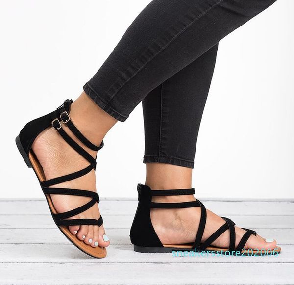 summer sandals women 2019 cross strap sandals shoes female women footwear korean style shoes ladies flat sandles s06, Black
summer sandals women 2019 cross strap sandals shoes female women footwear korean style shoes ladies flat sandles s06, Black
