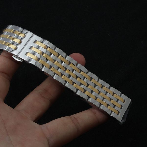 straight end band stainless steel watchband for tissot 20mm 22mm silver with gold metal watchbands mens lady watch strap bracelet accessorie, Black;brown
straight end band stainless steel watchband for tissot 20mm 22mm silver with gold metal watchbands mens lady watch strap bracelet accessorie, Black;brown