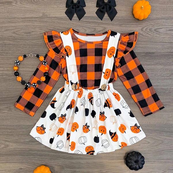 modis ребенка девушка одежды осень подтяжки малышей детские девушки halloween pumpkin плед tops общая юбка платье халат fille, White
modis ребенка девушка одежды осень подтяжки малышей детские девушки halloween pumpkin плед tops общая юбка платье халат fille, White