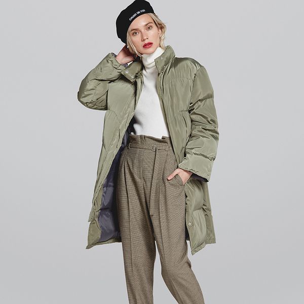 parkas winter jacket women coat 2018 fashion cotton padded jacket long style hood slim parka thicken female outerwear, Black
parkas winter jacket women coat 2018 fashion cotton padded jacket long style hood slim parka thicken female outerwear, Black