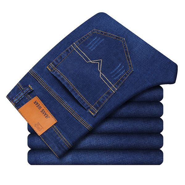 men straight casual stretch long 2019 blue black fashion men denim pants brand skinny trousers
men straight casual stretch long 2019 blue black fashion men denim pants brand skinny trousers