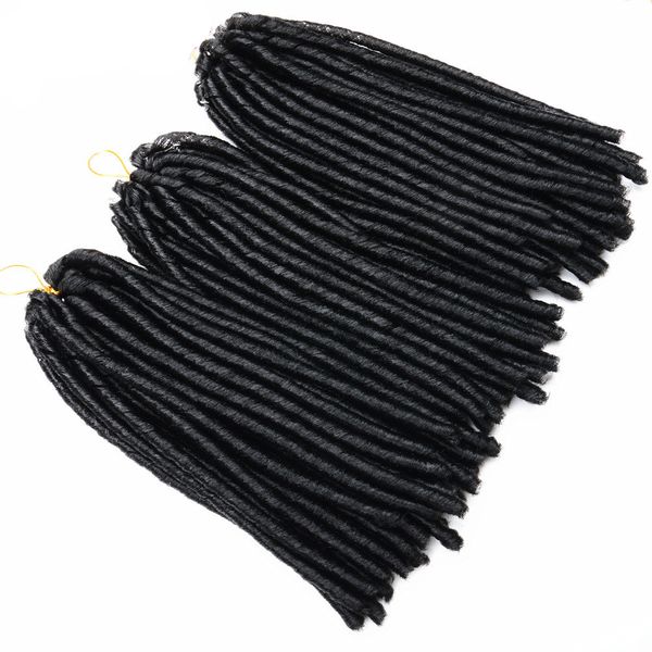 14inch 70g/pack crochet braids synthetic braiding hair extension afro hairstyles soft dreadlock brown black thick full
14inch 70g/pack crochet braids synthetic braiding hair extension afro hairstyles soft dreadlock brown black thick full
