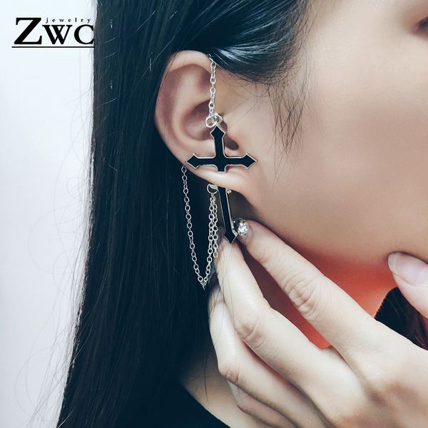 zwc 1pcs new fashion cross drop earrings for women vintage long chain cross zipper drop earrings for men party punk jewelry gift, Silver
zwc 1pcs new fashion cross drop earrings for women vintage long chain cross zipper drop earrings for men party punk jewelry gift, Silver