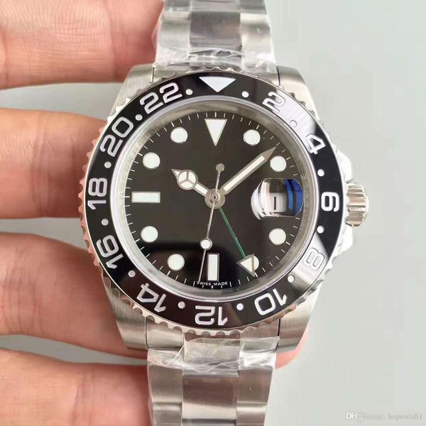 2019 newly listed v3 version gmt mens watch ceramic rotating bezel big magnifier asia 2836 automatic movement stainless solid clasp, Slivery;brown
2019 newly listed v3 version gmt mens watch ceramic rotating bezel big magnifier asia 2836 automatic movement stainless solid clasp, Slivery;brown