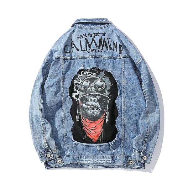 hole letter cartoon pattern jeans jackets and coats men and women loose harajuku windbreaker chaqueta hombre denim jackets, Black;brown
hole letter cartoon pattern jeans jackets and coats men and women loose harajuku windbreaker chaqueta hombre denim jackets, Black;brown