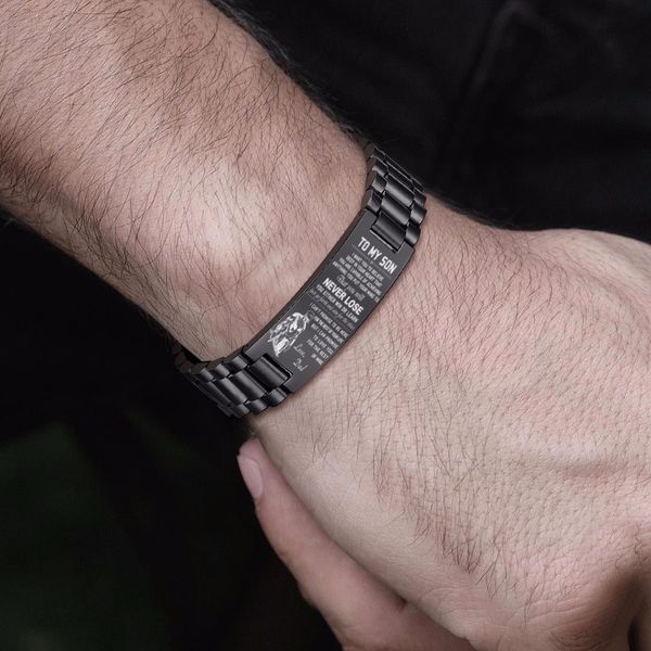 20mm width men bracelet personalized custom id tag stainless steel watchband bracelets personalise brazalet jewelry, Black
20mm width men bracelet personalized custom id tag stainless steel watchband bracelets personalise brazalet jewelry, Black