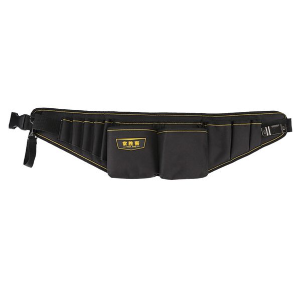 1pcs tool bag durable multi-pocket portable adjustable black waist pack storage bag for telecom repair electrician
1pcs tool bag durable multi-pocket portable adjustable black waist pack storage bag for telecom repair electrician