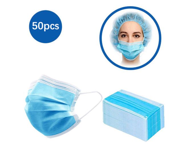 disposable face masks 50pcs 3 ply dustproof & waterproof mask facial protective cover mask in stock
disposable face masks 50pcs 3 ply dustproof & waterproof mask facial protective cover mask in stock