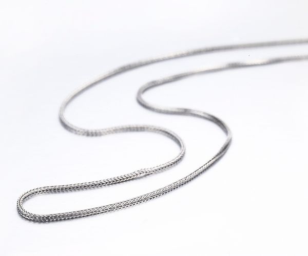 16"-32" 925 sterling silver foxtails chopin chain necklace women girls italy jewelry kolye collares collane collier ketting 1mm
16"-32" 925 sterling silver foxtails chopin chain necklace women girls italy jewelry kolye collares collane collier ketting 1mm