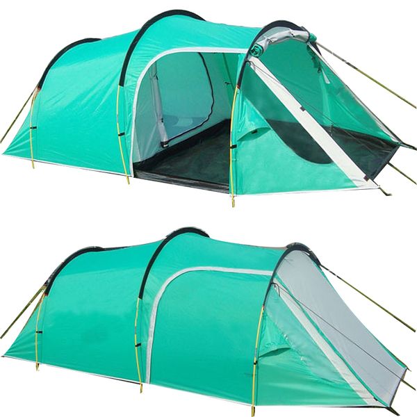 tunnel outdoor camping tent family party travelling tent 3-4 persons mountain tent one bedroom & one living room waterproof
tunnel outdoor camping tent family party travelling tent 3-4 persons mountain tent one bedroom & one living room waterproof