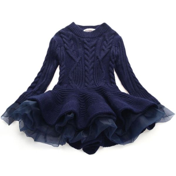 fashion autumn winter girls wool knitted sweater baby girl dress girls princess organza wool dresses baby girl clothes, Blue
fashion autumn winter girls wool knitted sweater baby girl dress girls princess organza wool dresses baby girl clothes, Blue