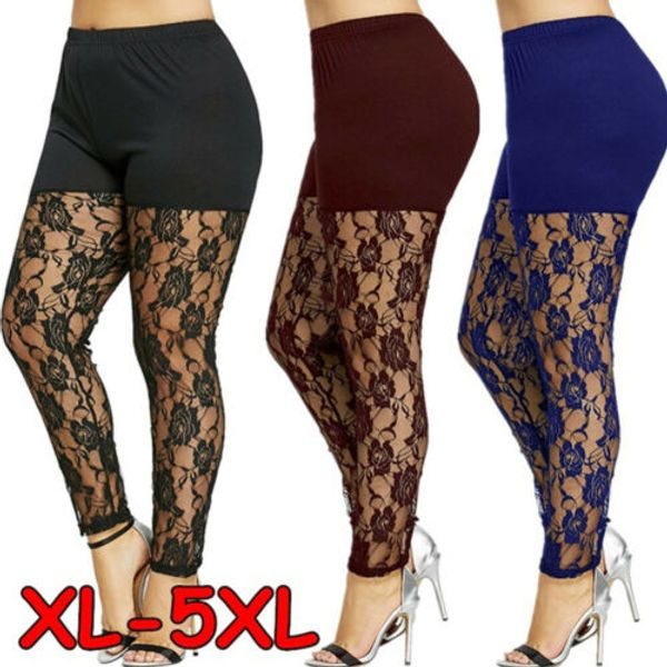 women casual skinny pants leggings fashion lace hollow out pencil trouser summer elastic bodycon jeggings thin plus size, Black
women casual skinny pants leggings fashion lace hollow out pencil trouser summer elastic bodycon jeggings thin plus size, Black