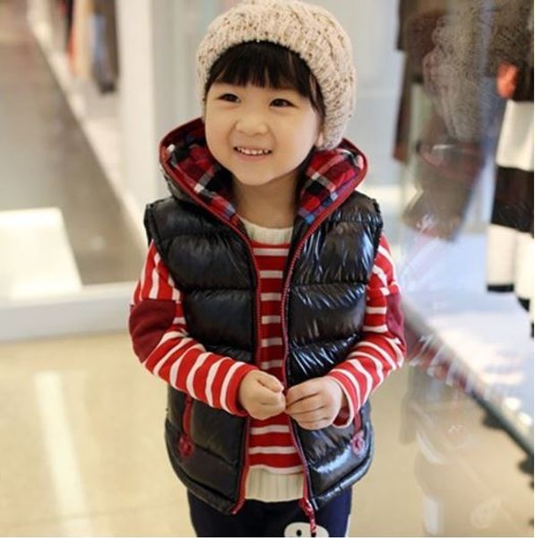 children outerwear girls boys vest coat 2019 autumn child's clothing boy waistcoat kids sleeveless hooded cotton vests, Blue
children outerwear girls boys vest coat 2019 autumn child's clothing boy waistcoat kids sleeveless hooded cotton vests, Blue