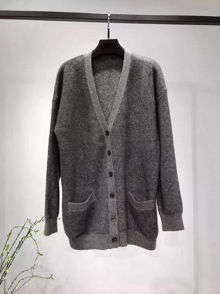 women's long sweater coat single breasted v-neck solid color long sleeve knitted cardigan with double pockets, White
women's long sweater coat single breasted v-neck solid color long sleeve knitted cardigan with double pockets, White