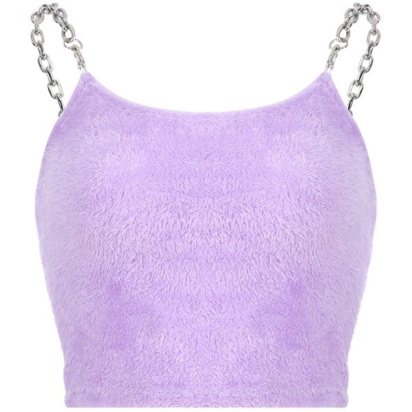 russia ed style 2019 spring and summer new maomao sling metal chain sling vest female summer, White
russia ed style 2019 spring and summer new maomao sling metal chain sling vest female summer, White