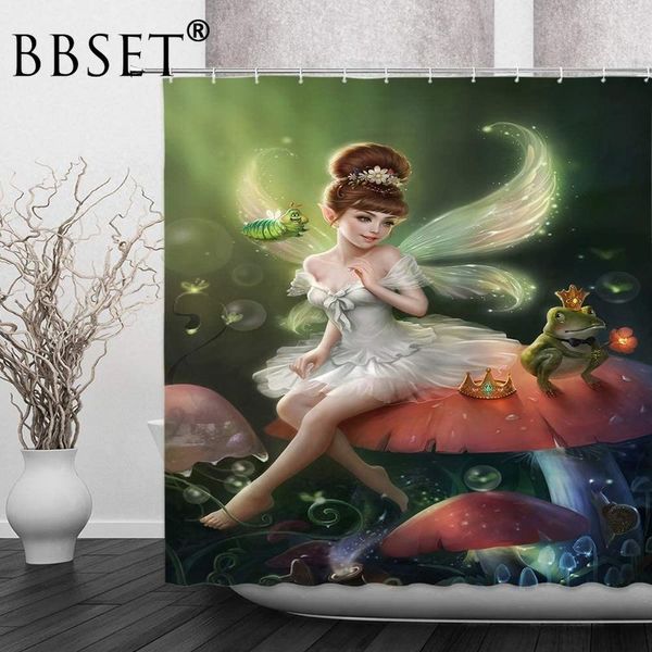 fantasy mushroom shower curtain butterfly elf princess pattern waterproof multi-size cortina de bano bathroom decor with hooks
fantasy mushroom shower curtain butterfly elf princess pattern waterproof multi-size cortina de bano bathroom decor with hooks