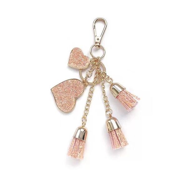 new creative fashion flower keychain love tassel car key ring female bag pendant accessories charm jewelry couple gift, Silver
new creative fashion flower keychain love tassel car key ring female bag pendant accessories charm jewelry couple gift, Silver