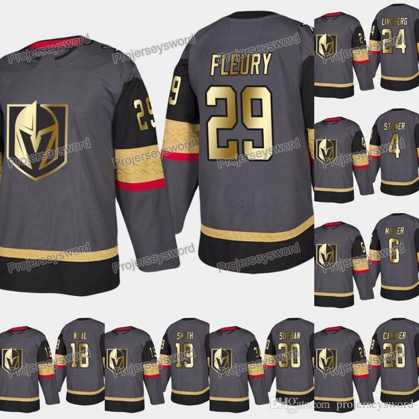 Vegas Golden Knights Marc-Andre Fleury 2019 Gold Limited Jersey Clayton Stoner Colin Miller James Neal Reilly Smith Oscar Lindberg Jerseys
Vegas Golden Knights Marc-Andre Fleury 2019 Gold Limited Jersey Clayton Stoner Colin Miller James Neal Reilly Smith Oscar Lindberg Jerseys