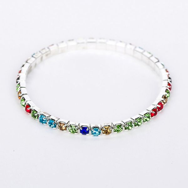 5 piece the bride accessories bridal bracelet colorful rhinestone elastic bracelet bling for women jewelry b023, Black
5 piece the bride accessories bridal bracelet colorful rhinestone elastic bracelet bling for women jewelry b023, Black