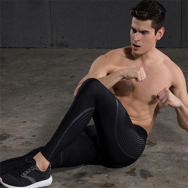 men running tights pants sports leggings elastic compression pants breathable gym fitness training trousers yoga workout bottoms, Black;blue
men running tights pants sports leggings elastic compression pants breathable gym fitness training trousers yoga workout bottoms, Black;blue