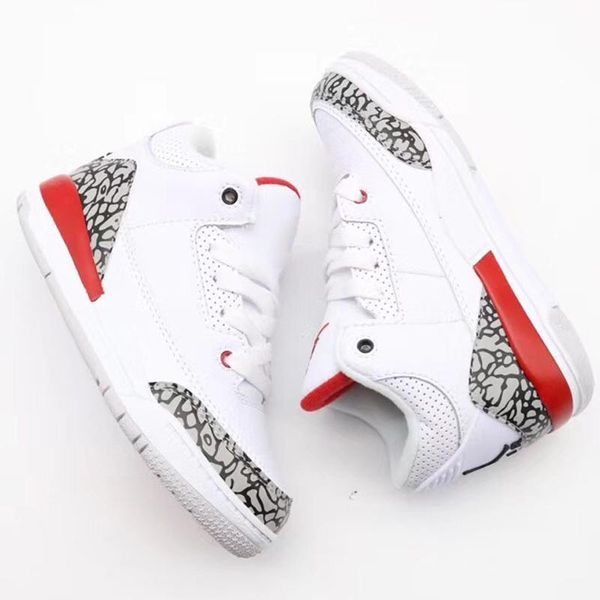 new kids 3s space jam bred hococal concord gym red basketball shoes children boy girls white pink midnight gold sneakers toddlers with box, Black
new kids 3s space jam bred hococal concord gym red basketball shoes children boy girls white pink midnight gold sneakers toddlers with box, Black