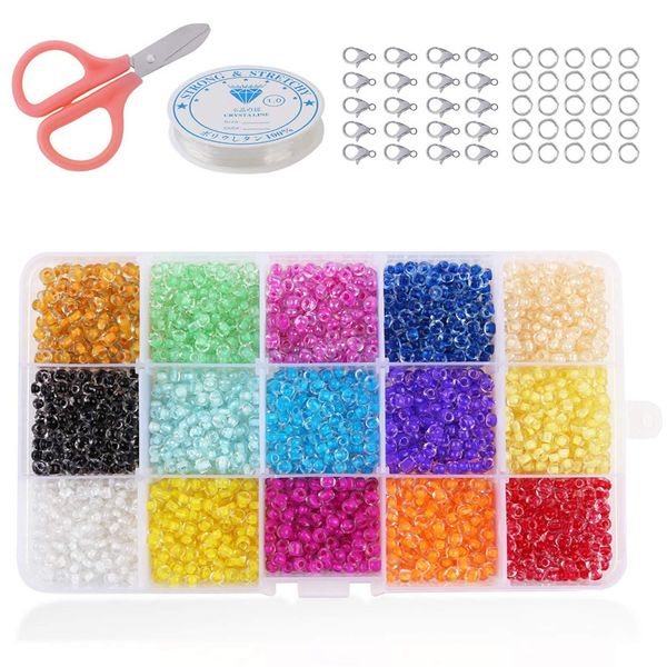 kimter jewelry findings components loose beads for diy craft bracelet necklace handmade glass bead storage box accessory 7500pcs n58y f, Blue;slivery
kimter jewelry findings components loose beads for diy craft bracelet necklace handmade glass bead storage box accessory 7500pcs n58y f, Blue;slivery