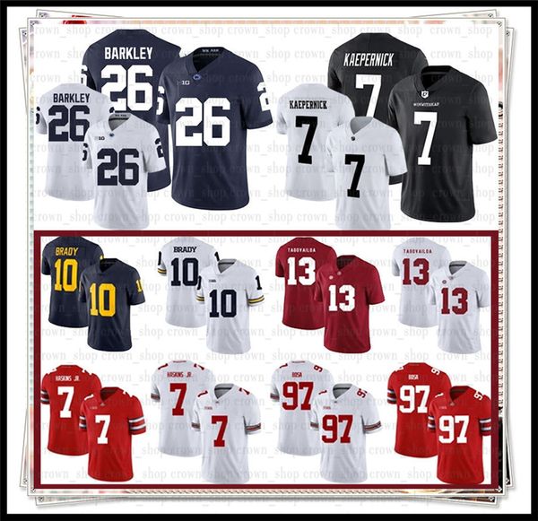 13 tua tagovailoa ncaa 7 dwayne haskins jr alabama crimson tide jersey nick bosa michigan tom brady ohio state buckeyes football jerseys33, Black
13 tua tagovailoa ncaa 7 dwayne haskins jr alabama crimson tide jersey nick bosa michigan tom brady ohio state buckeyes football jerseys33, Black