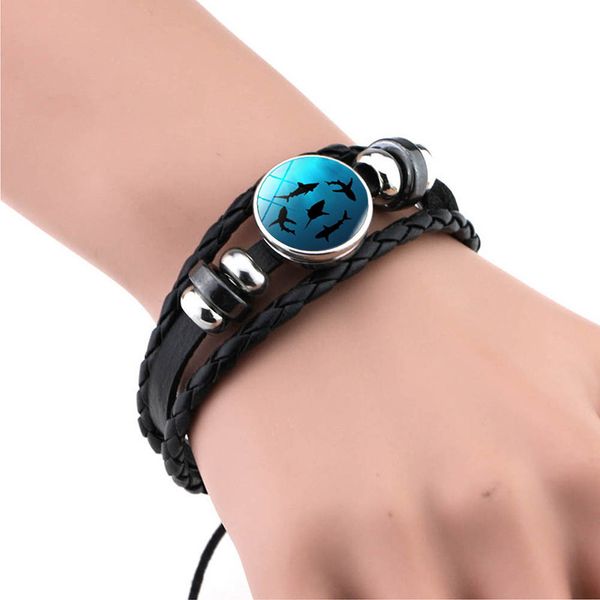 bracelets accessories female bangle new 2019 simple fashion marine life time gems weave beaded bracelet leather jewelry, Black
bracelets accessories female bangle new 2019 simple fashion marine life time gems weave beaded bracelet leather jewelry, Black